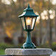 Victorian Pillar Mount Light Green Finish B22 Made In Italy Victorian Pillar Mount Light Green Finish B22 Made In Italy